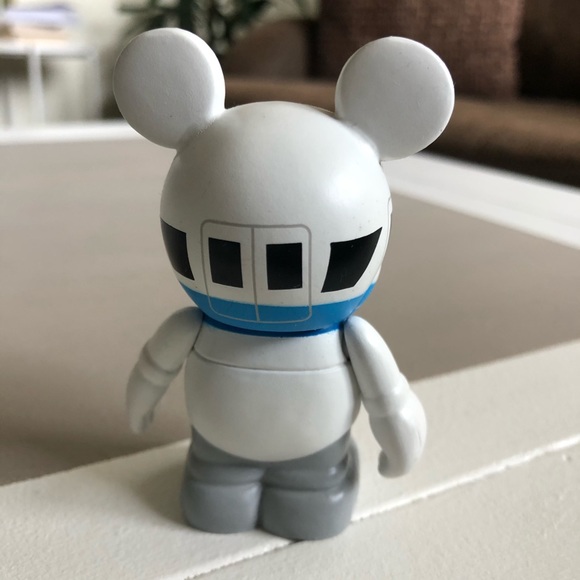 DISNEY VINYLMATION 3" Park 3 - Blue Monorail - Picture 3 of 5